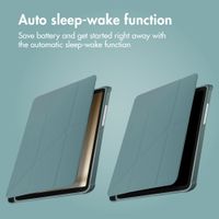 imoshion Origami Bookcase Samsung Galaxy Tab A11 Plus - Dark Green