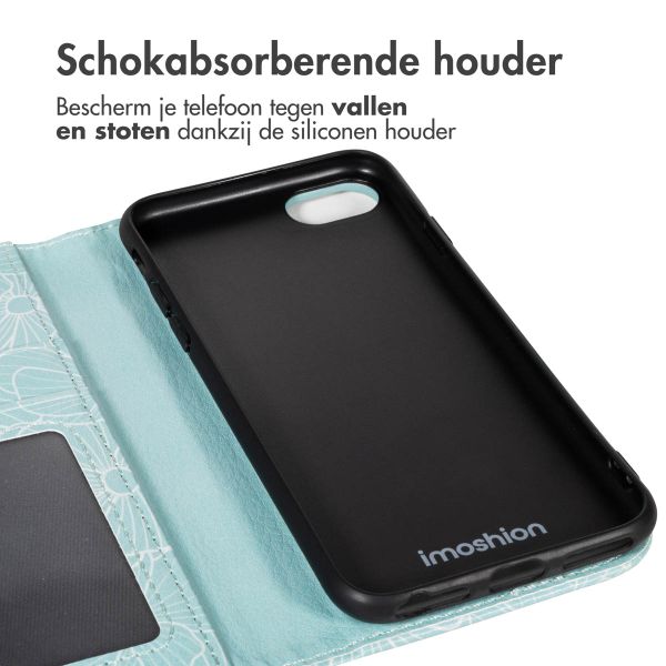 imoshion Design Bookcase Apple iPhone SE (2022 / 2020) / 8 / 7 / 6(s) - Botanica