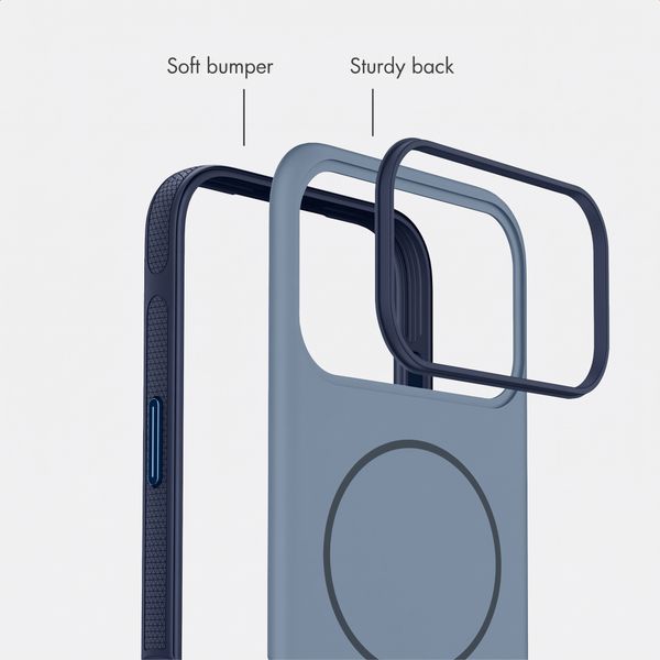 imoshion Color Backcover with Thin MagSafe Ring Apple iPhone 18 Pro Max / 17 Pro Max - Dark Blue