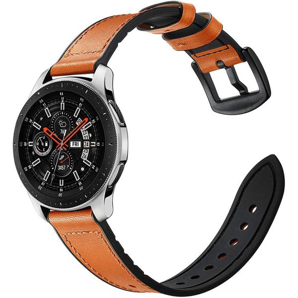 imoshion Echt lederen bandje Galaxy Watch 46mm / Gear S3 Frontier / Watch 3 45