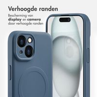 imoshion Color Backcover met MagSafe Apple iPhone 15 - Donkerblauw