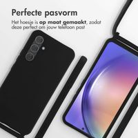 imoshion Siliconen hoesje met koord Samsung Galaxy A54 (5G) - Zwart