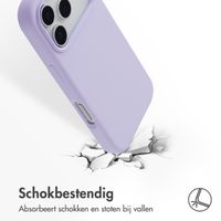 Accezz Liquid Silicone Backcover met MagSafe Apple iPhone 17 Pro - Paars