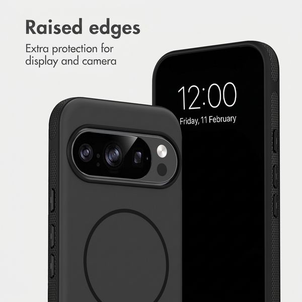 imoshion Colour Case with Thin MagSafe Ring Google Pixel 11 / 11 Pro / 10 / 10 Pro - Black
