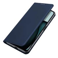 Dux Ducis Slim Softcase Bookcase Xiaomi Redmi A3 - Donkerblauw