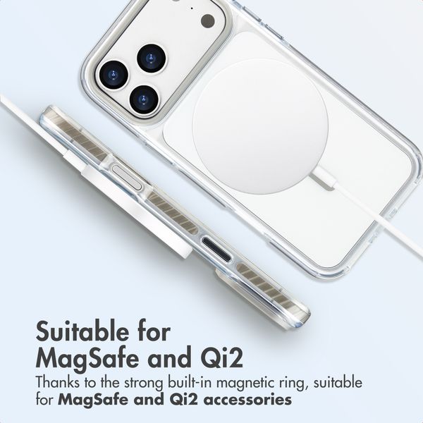imoshion Combat MagSafe Back Cover Apple iPhone 17 Pro Max - Grey