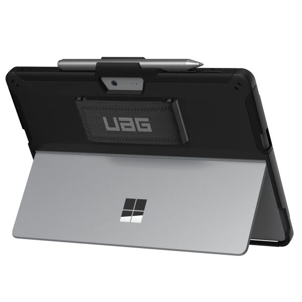 UAG Scout Backcover Handstrap Microsoft Surface Go / Go 2 / Go 3 / Go 4 - Zwart