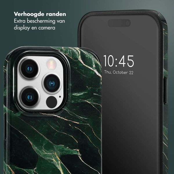 Selencia Vivid Backcover Apple iPhone 14 Pro - Chic Marble Quartz