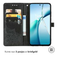 imoshion Mandala Bookcase Samsung Galaxy S25 Edge - Zwart