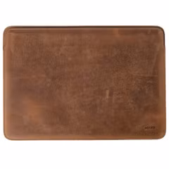 Accezz Leather Laptop hoes Apple MacBook 13 inch - Laptopsleeve - Cognac