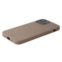 Holdit Silicone Case iPhone 12 (Pro) (Pro) - Mocha Brown