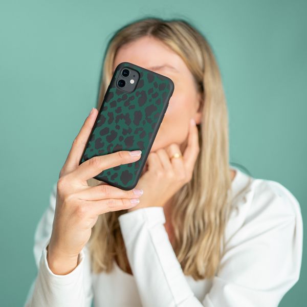 imoshion Design hoesje Huawei P30 Lite - Green Leopard