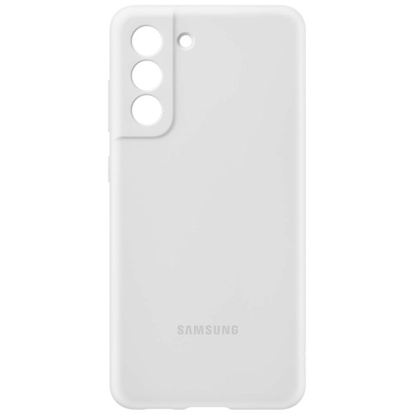 Samsung Originele Silicone Backcover Galaxy S21 FE - White