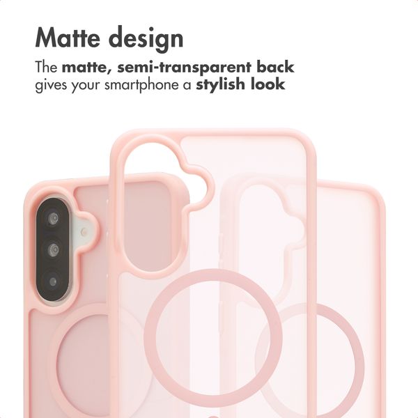imoshion Colour Guard Back Cover with MagSafe Samsung Galaxy A37 (5G) - Light Pink