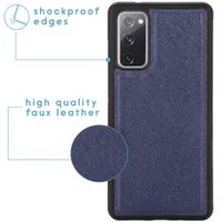 imoshion Luxe Portemonnee Samsung Galaxy S20 FE - Donkerblauw