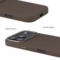 Accezz Mesh Back Cover with MagSafe Apple iPhone 17 Pro Max - Brown