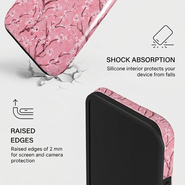 Burga Tough Back Cover with MagSafe Apple iPhone 15 - Sakura