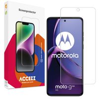 Accezz Gehard Glas Screenprotector Motorola Moto G84 - Transparant