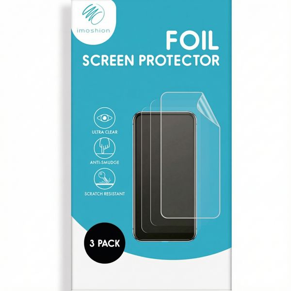 imoshion Screenprotector Folie 3 pack Samsung Galaxy A22 (5G)