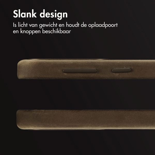 Accezz Vintage Leather Magsafe Backcover Samsung Galaxy S24 / S25 - Rustic Brown