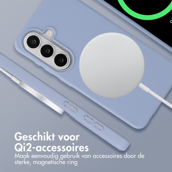 imoshion Color Backcover met afneembaar koord met MagSafe Samsung Galaxy S26 - Ash Blue