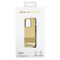 iDeal of Sweden Mirror Case Apple iPhone 15 Pro - Gold