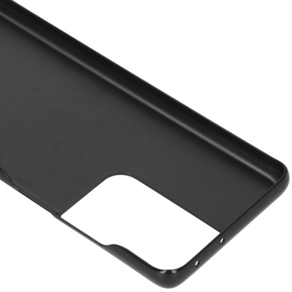 Ontwerp je eigen Galaxy S21 Ultra hardcase hoesje - Zwart