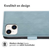 imoshion Luxe Bookcase Apple iPhone 14 Plus - Lichtblauw