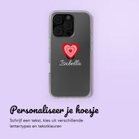 Hoesje met eigen foto en/of tekst Apple iPhone 16 Pro Max - Hartje