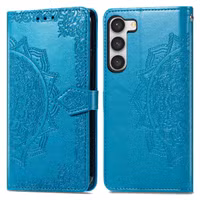 imoshion Mandala Bookcase Samsung Galaxy S23 Plus - Turquoise
