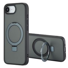 Accezz Ring Stand Backcover met MagSafe Apple iPhone 16e - Zwart
