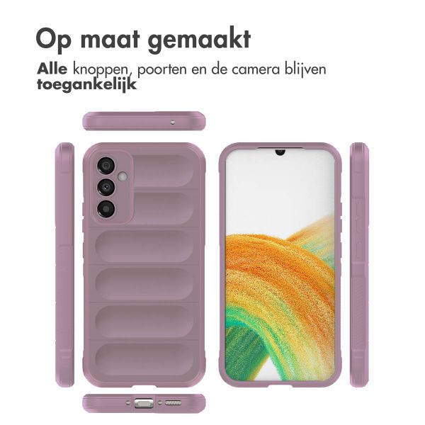 imoshion EasyGrip Backcover Samsung Galaxy A34 (5G) - Paars