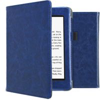 imoshion Vegan Leather Bookcase Amazon Kindle Paperwhite 4 - Donkerblauw