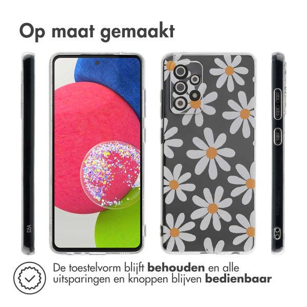 imoshion Design hoesje Samsung Galaxy A52(s) (5G/4G) - Daisy Flower