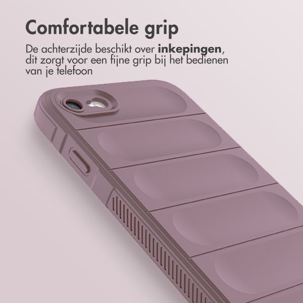 imoshion EasyGrip Backcover Apple iPhone SE (2022 / 2020) / 8 / 7 - Paars