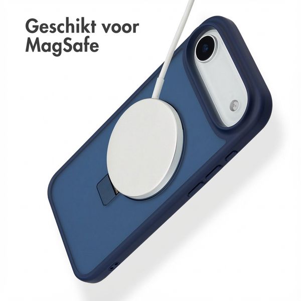 Accezz Ring Stand Backcover met MagSafe Apple iPhone Air - Blauw