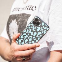 imoshion Design hoesje Huawei P30 Lite - Luipaard - Blauw