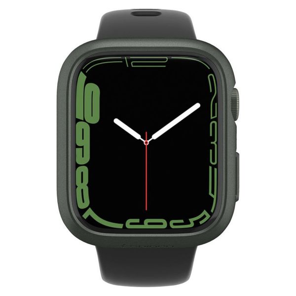 Spigen Thin Fit™ Case Apple Watch Series 7 / 8 / 9 - 45 mm - Groen