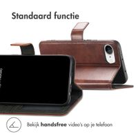 imoshion Luxe Bookcase Apple iPhone 17e / 16e - Donkerbruin
