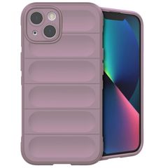 imoshion EasyGrip Backcover iPhone 13 - Paars