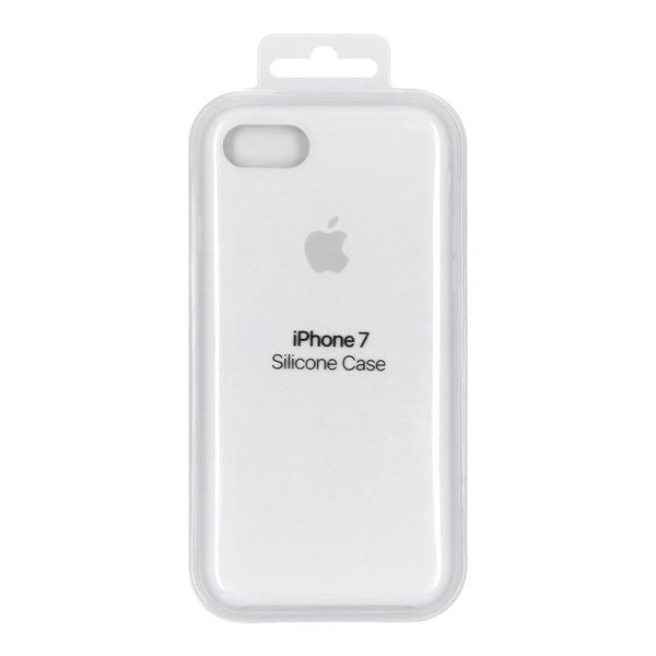 Apple Silicone Backcover Apple iPhone SE (2022 / 2020) / 8 / 7 - White