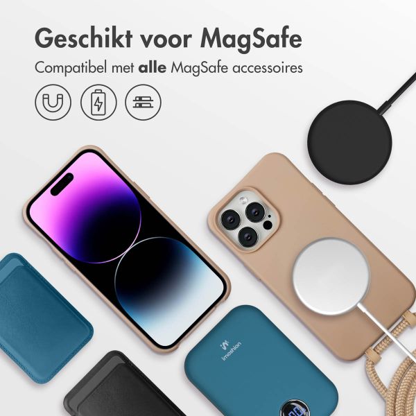 imoshion Color Backcover met afneembaar koord MagSafe Apple iPhone 14 Pro Max - Nude