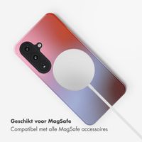 Selencia Vivid Backcover met MagSafe Samsung Galaxy S26 - Gradient Soft Blush