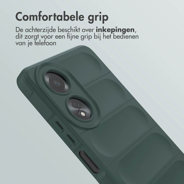 imoshion EasyGrip Backcover Oppo A58 - Donkergroen