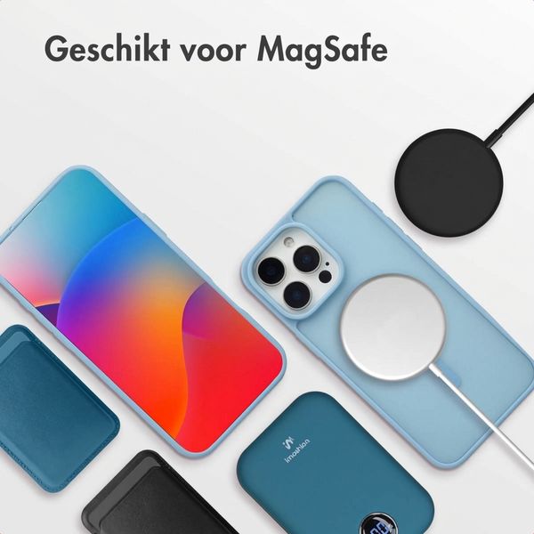 imoshion Color Guard Backcover met MagSafe Apple iPhone 15 Pro Max - Lichtblauw