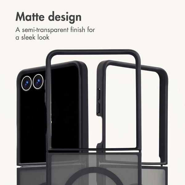 imoshion Colour Guard Case with MagSafe Samsung Galaxy Z Flip 8 - Black