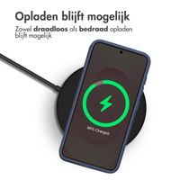 imoshion Camslider Backcover Samsung Galaxy S25 - Donkerblauw