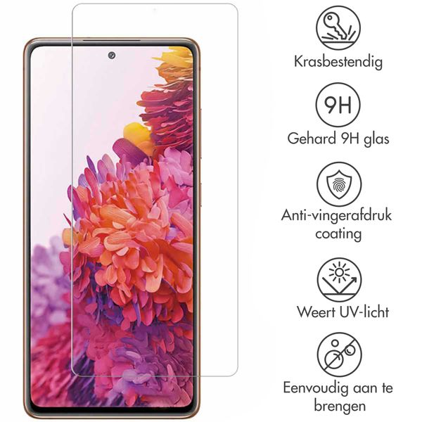 Accezz Gehard Glas Screenprotector 2-pack Samsung Galaxy S20 FE