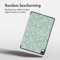 imoshion Design Trifold Bookcase Samsung Galaxy Tab S11 - Botanica