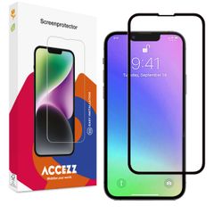Accezz Gehard Glas Full Cover Screenprotector Apple iPhone 13 Mini